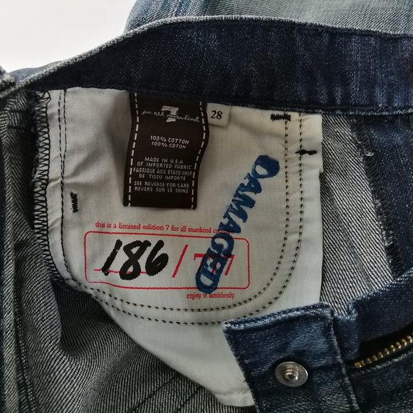 7 For All Mankind Rocker Limited 28 - Picture 8 of 12